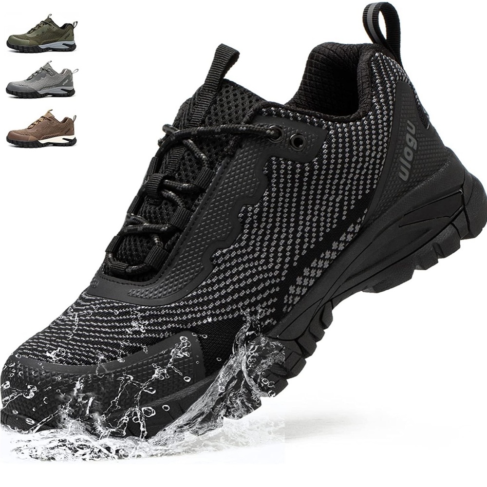Ulogu Mens New work waterproof shoes slip resistant Size 40.5 (7.5)